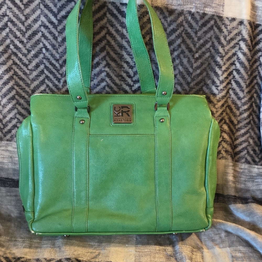 Kenneth Cole Reaction Vibrant Green Tote